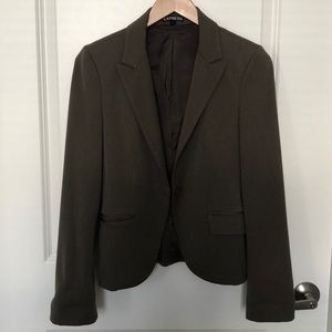 Express size 2 brown blazer